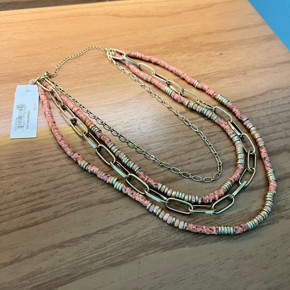NWT Panacea Four Layered Necklace